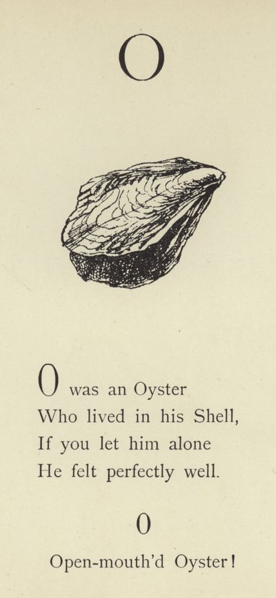 The Letter O by Edward Lear